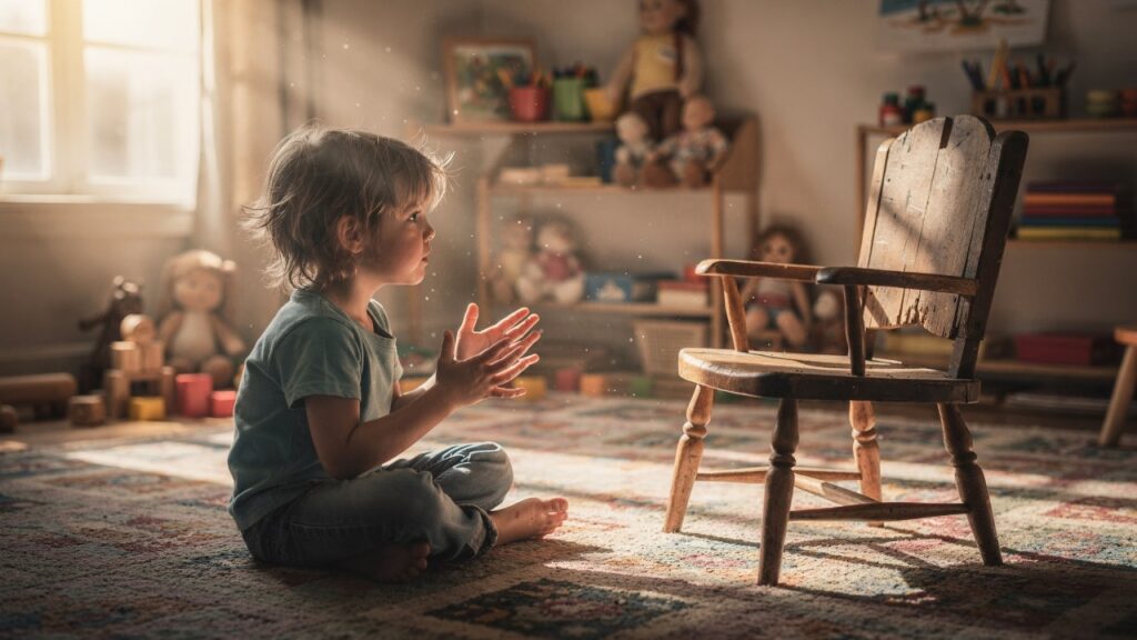 تکنیک صندلی خالی در بازی‌درمانی برای بیان احساسات کودکان